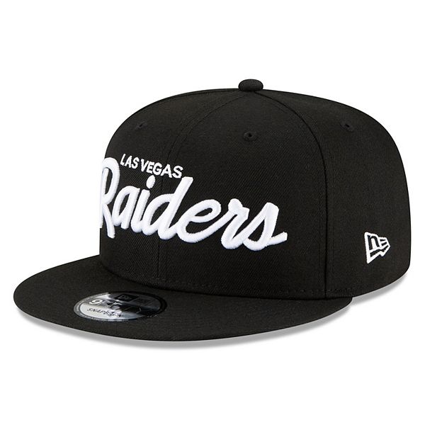 Men's New Era Black Las Vegas Raiders Griswold 9FIFTY Snapback Hat