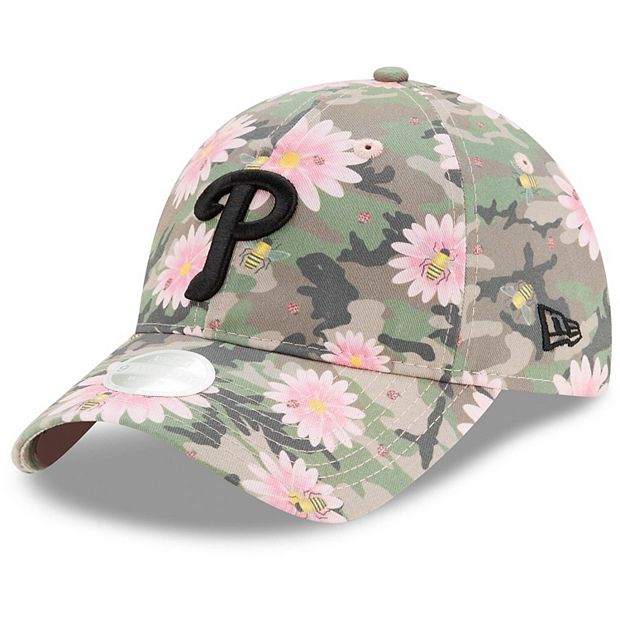 Philadelphia Phillies New Era Women's Floral 9TWENTY Adjustable Hat - Red