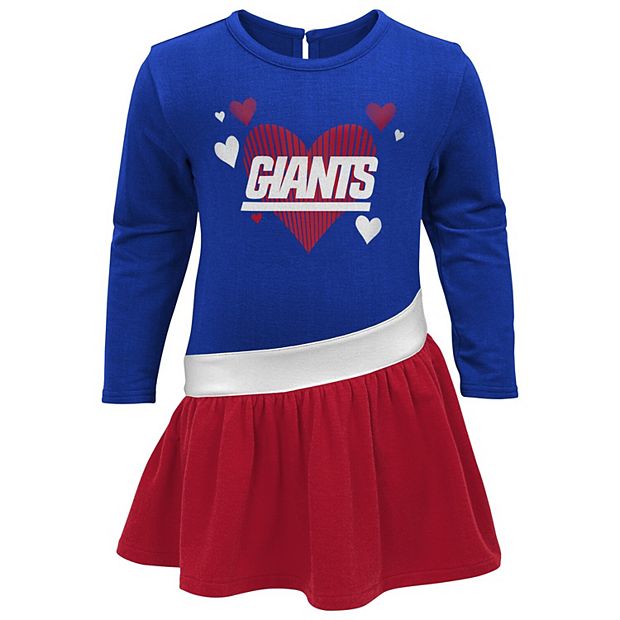 NFL, Costumes, Ny Giants Cheerleaders Dress Size 2t Brand New