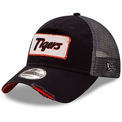 Men's New Era Navy Auburn Tigers Throwback Logo Basic Low Profile