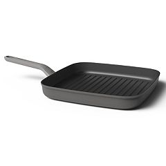 Nutrichef Nonstick Stove Top Grill Pan 11 inch Hard Anodized Nonstick Grill & Griddle Pan