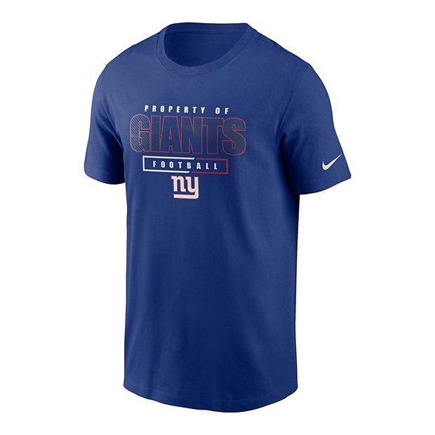 New York Giants Nike Men's NFL Long-Sleeve Top in Blue, Size: 2XL | 00BY99PI8I-05G