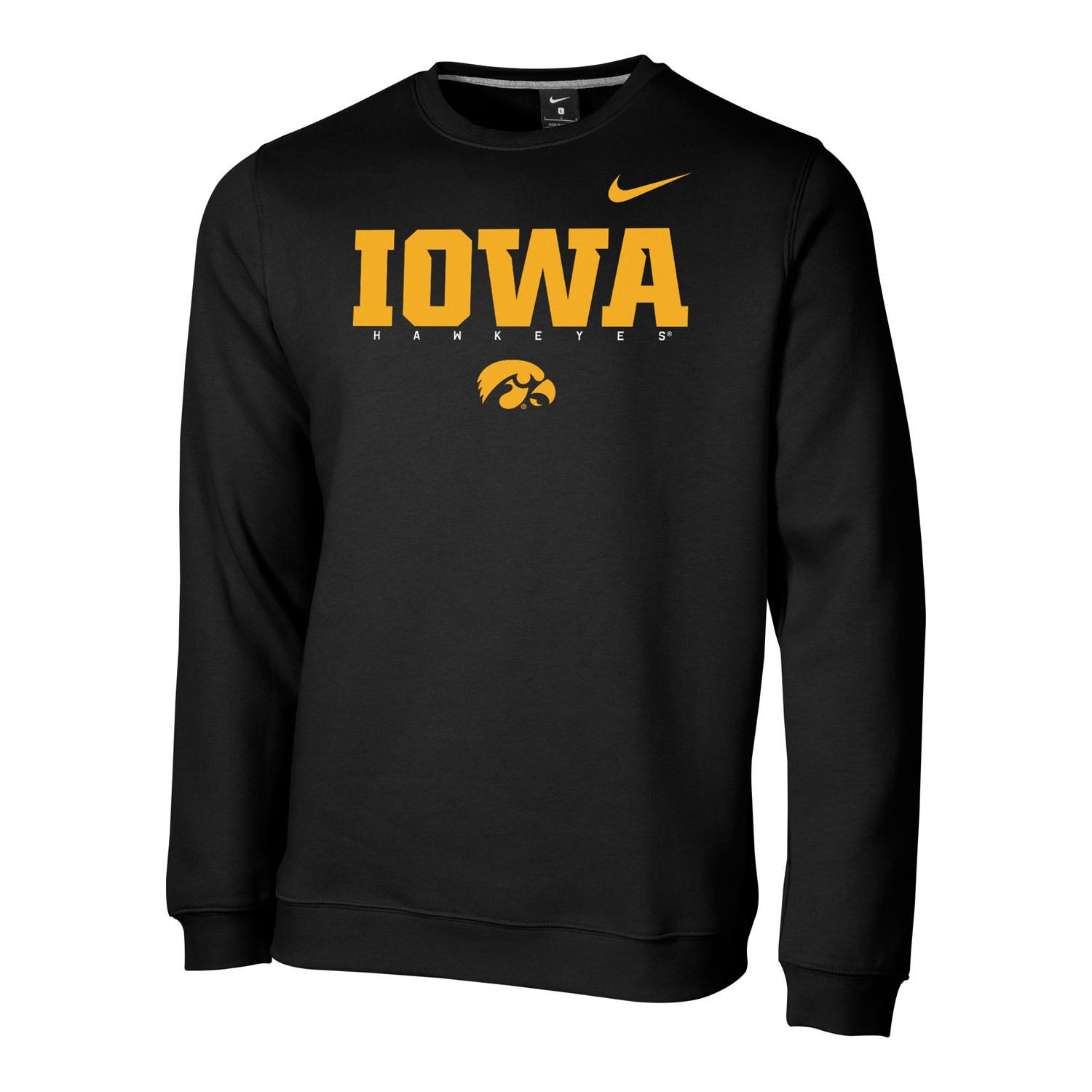 nike iowa hawkeyes sweatshirt