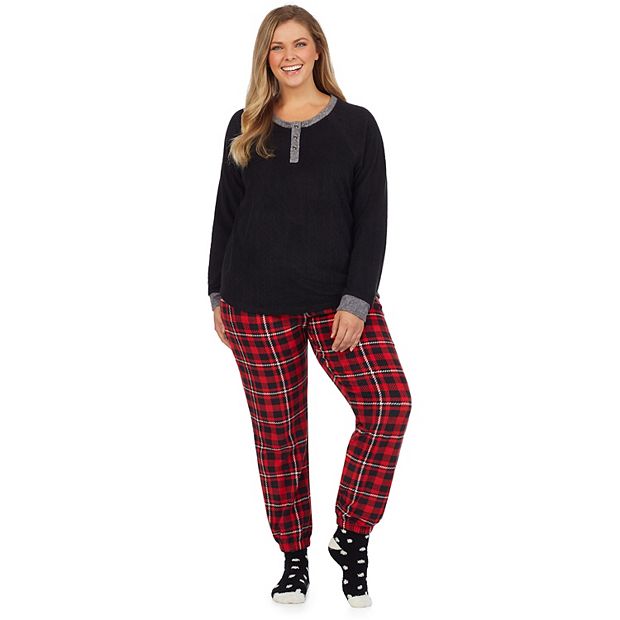 Cuddl duds 2025 microfleece pajamas