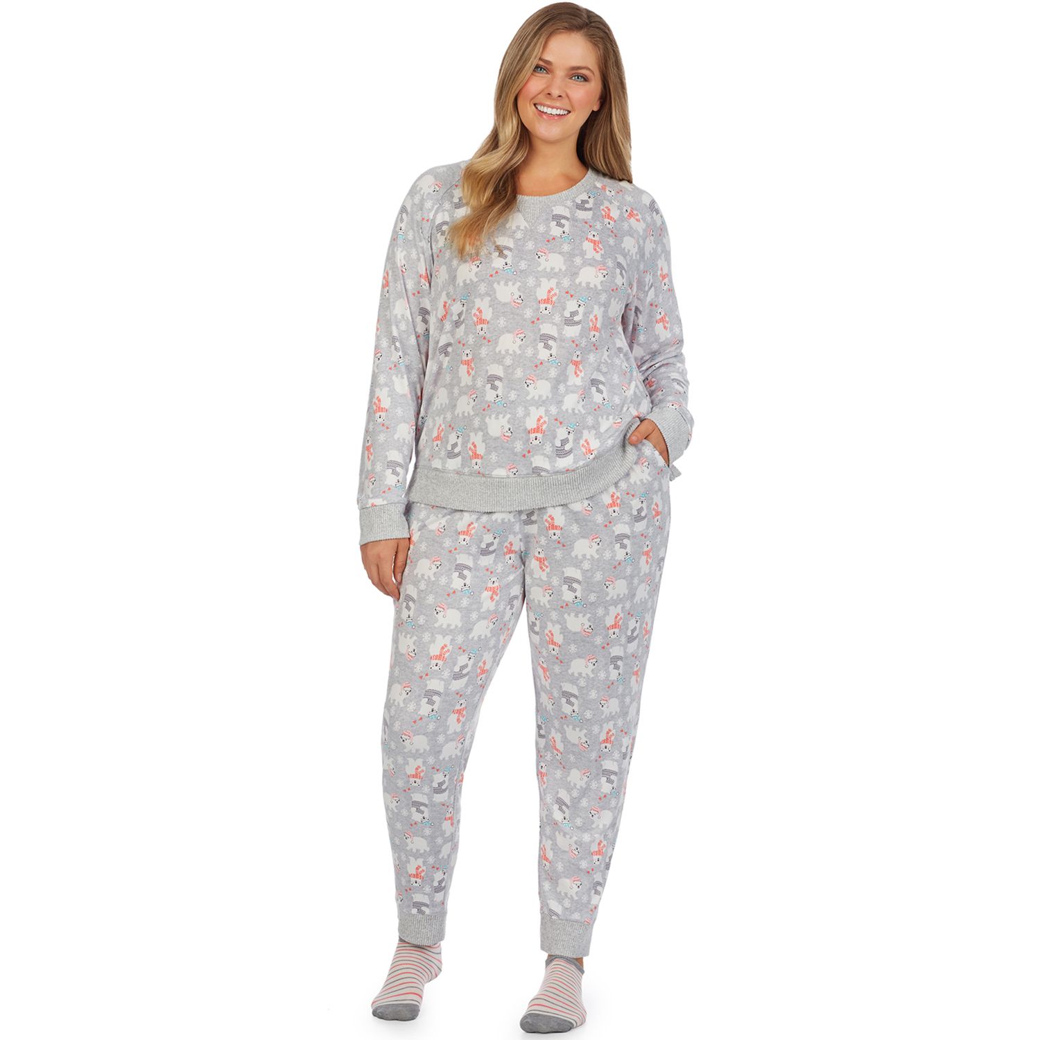 Cuddl Duds® Long Sleeve Pajama Top 