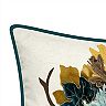 Edie@Home Harvest Dimensional Leaves Lumbar Decorative Pillow