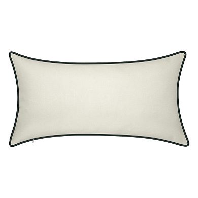Edie@Home Celebrations "Mr & Mrs" Lumbar Decorative Pillow