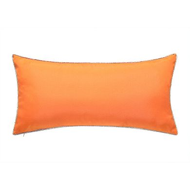 Edie@Home Harvest Welcome Home Indoor & Outdoor Lumbar Decorative Pillow