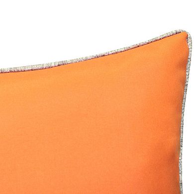 Edie@Home Harvest Welcome Home Indoor & Outdoor Lumbar Decorative Pillow