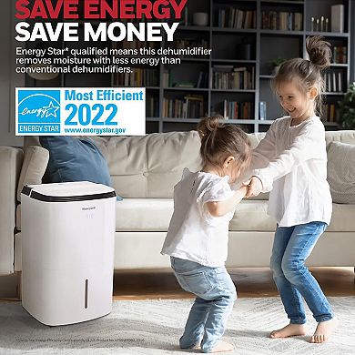 Honeywell Energy Star 50-Pint Dehumidifier with Washable Filter
