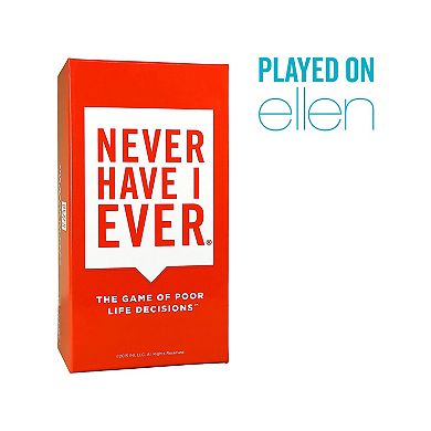Never Have I Ever Adult Card Game by INI