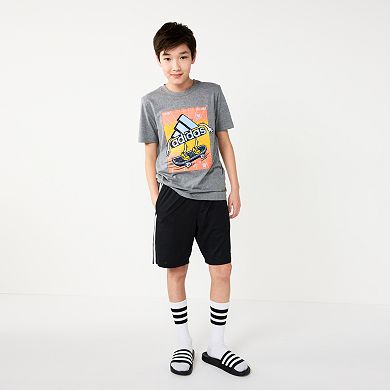 Boys 8-20 adidas Classic Three-Stripe Shorts in Regular & Husky