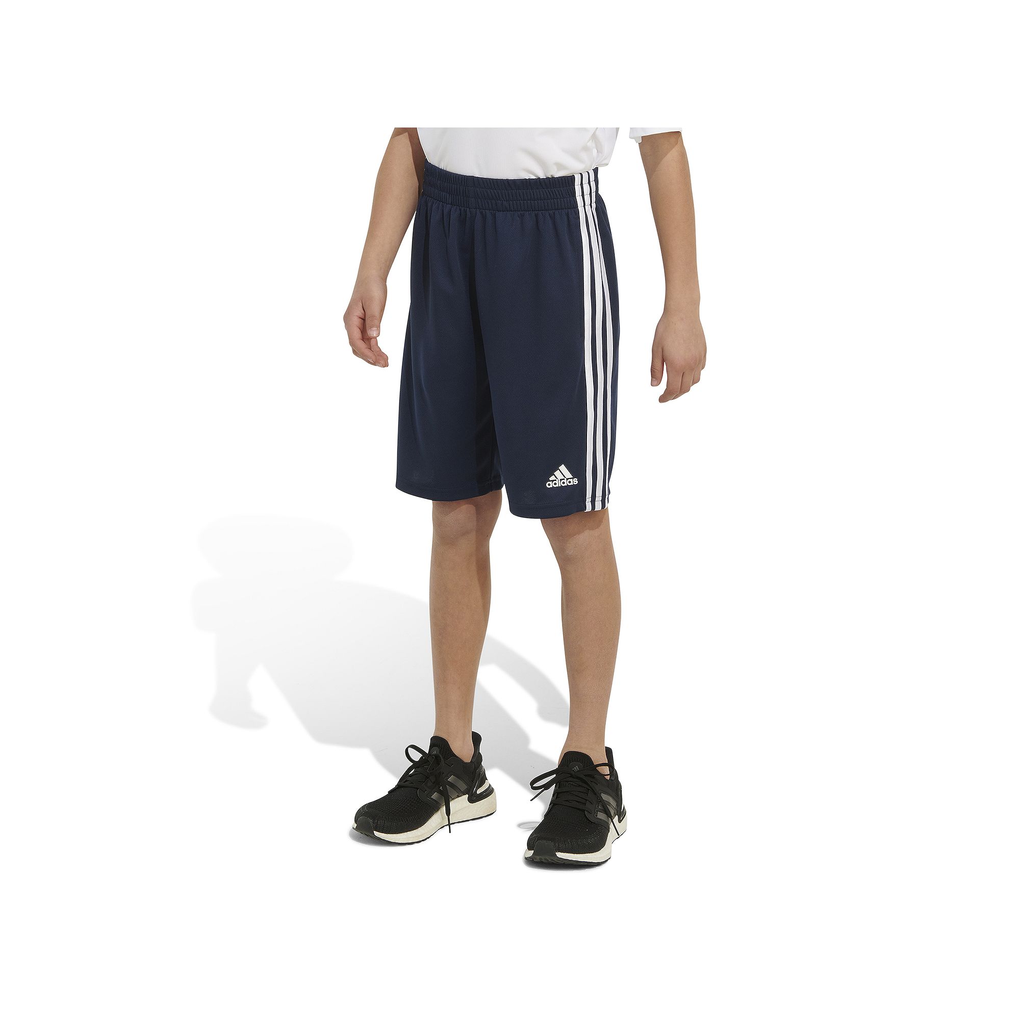 Boys 8-20 adidas Classic Three-Stripe Shorts in Regular & Husky, Boys, Siz