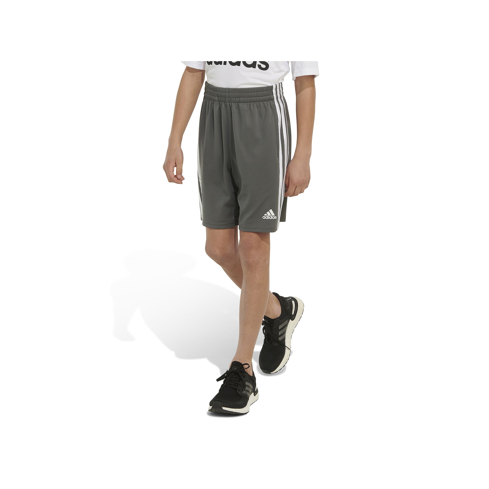 Boys 8-20 adidas Classic Three-Stripe Shorts in Regular & Husky, Boys, Siz