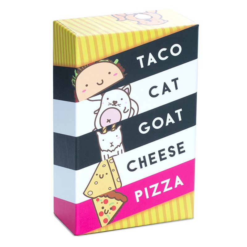 Taco Cat Goat Cheese Pizza Card Game by Dolphin Hat Games, Multicolor