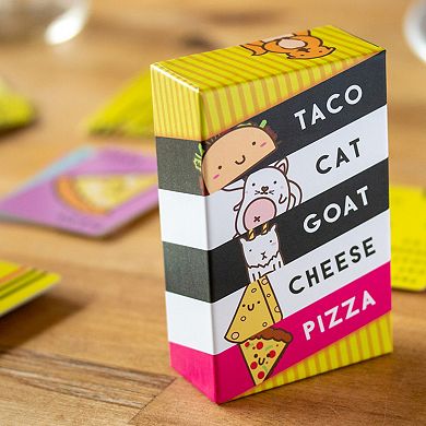 Taco Cat Goat Cheese Pizza Card Game by Dolphin Hat Games