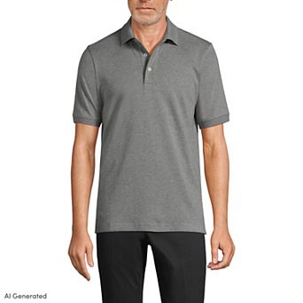 Big & Tall Lands' End Super Soft Supima Polo