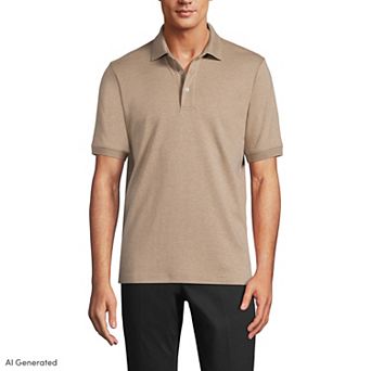 Big & Tall Lands' End Super Soft Supima Polo
