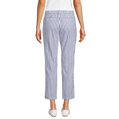 Women's Lands' End Pull-On Chino Crop Pants