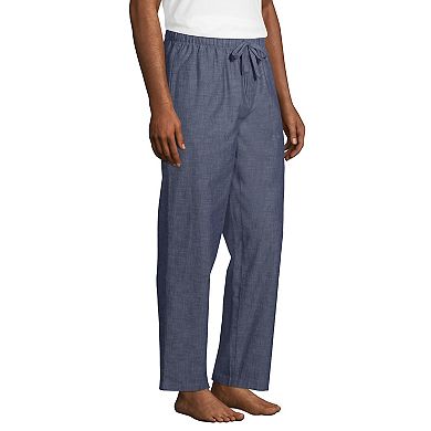 Big & Tall Lands' End Broadcloth Pajama Sleep Pants