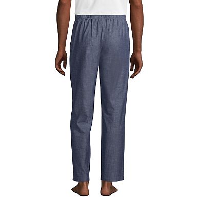 Big & Tall Lands' End Broadcloth Pajama Sleep Pants