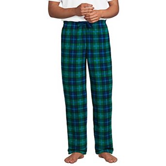 Men's Lands' End Solid Fleece Pajama Pants