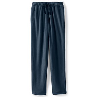 Men's Lands' End Solid Fleece Pajama Pants