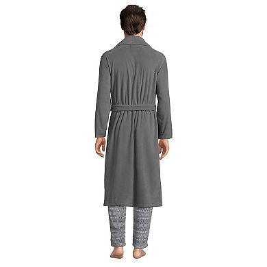 Men's Lands' End Fleece Robe