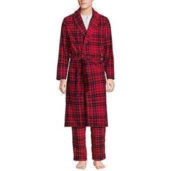 Men's Lands' End Fleece Robe
