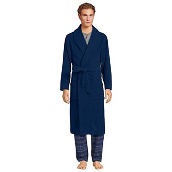 Men's Lands' End Fleece Robe