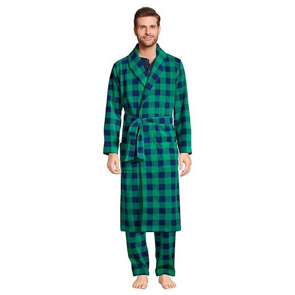 Men's Lands' End Fleece Robe
