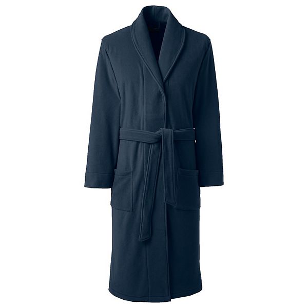 Men's Lands' End Fleece Robe