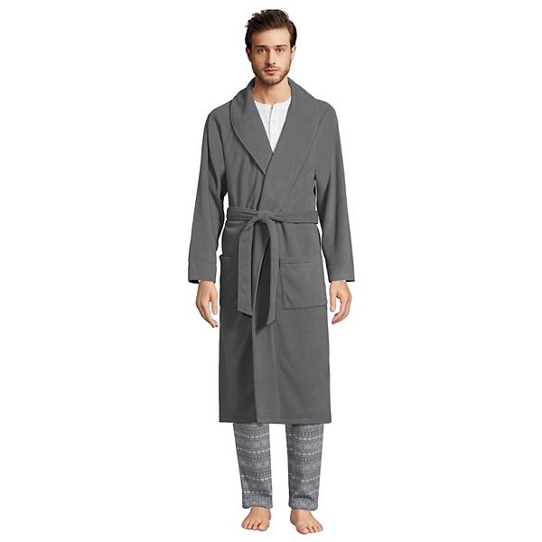 Men's Lands' End Fleece Robe