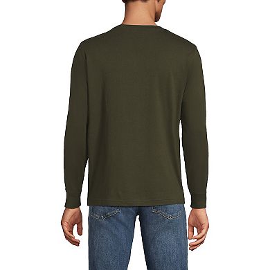 Big & Tall Lands' End Super-T Pocket Tee