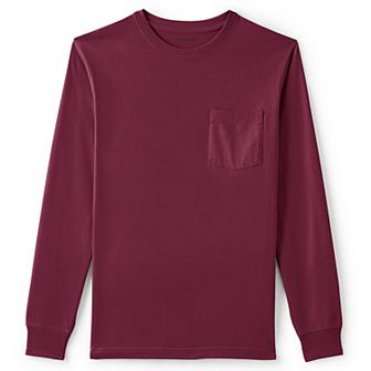 Men's Lands' End Super-T Henley