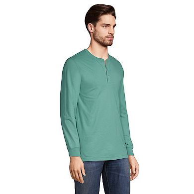 Big & Tall Lands' End Super-T Henley