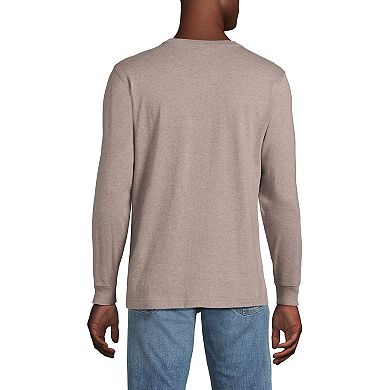 Big & Tall Lands' End Super-T Henley