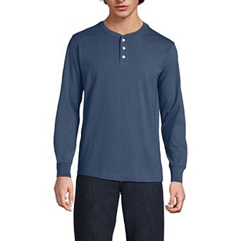 Big & Tall Lands' End Super-T Henley