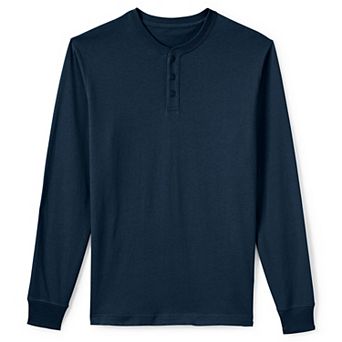 Big & Tall Lands' End Super-T Henley