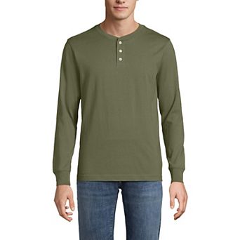 Big & Tall Lands' End Super-T Henley