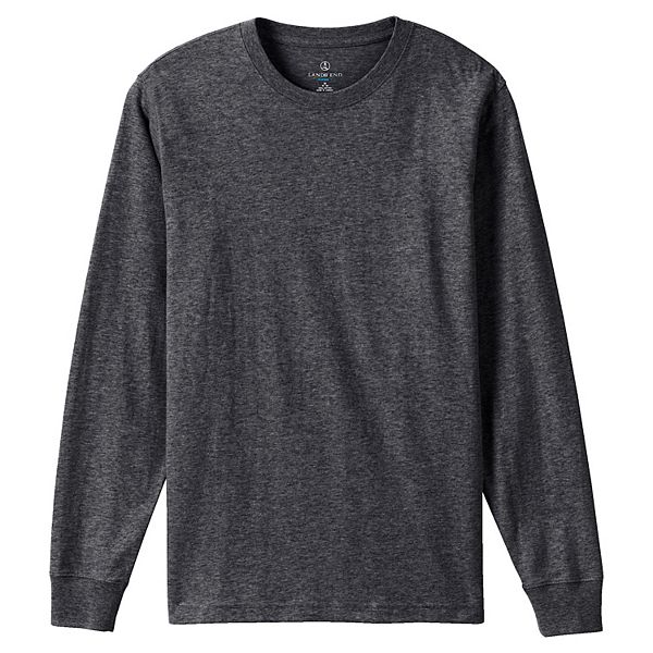 ★COOR★ Compact Cotton Long Sleeve T-Shirt Black CXE2TS04V- T-