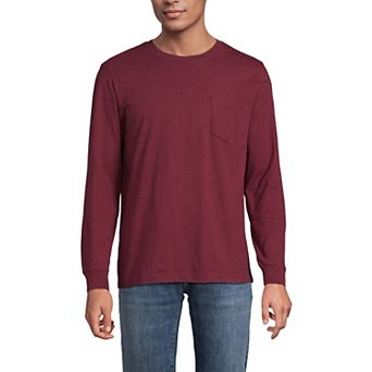 Men's Lands' End Super-T Pocket Tee
