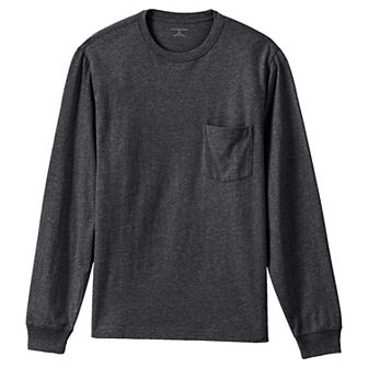 Men's Lands' End Super-T Pocket Tee