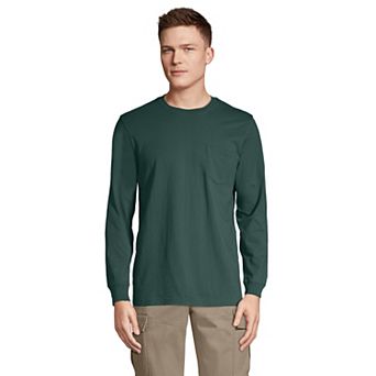 Men's Lands' End Super-T Pocket Tee