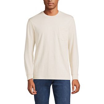 Men's Lands' End Super-T Pocket Tee