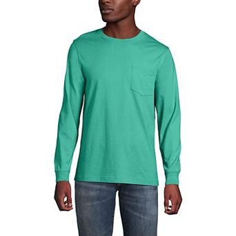 Men's Lands' End Super-T Pocket Tee