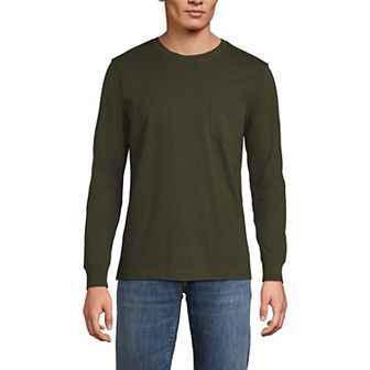 Men's Lands' End Super-T Pocket Tee