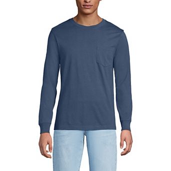 Men's Lands' End Super-T Pocket Tee