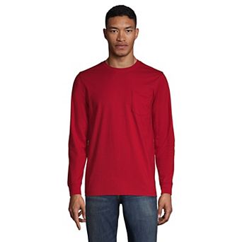 Men's Lands' End Super-T Pocket Tee