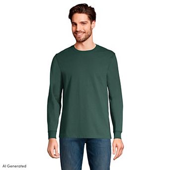 Big & Tall Lands' End Super Tee